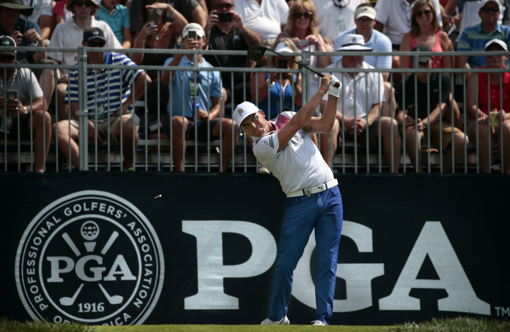 Second round of 100th PGA Championship at Bellerive